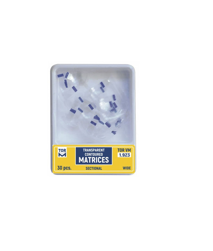 MATRICES SECTORIELLES TRANSPARENTES 30PCS (1.923) - TOR VM