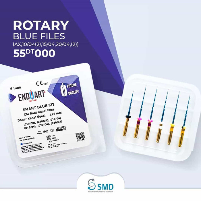 ASSORTIMENT SMART BLUE ENDOART - RUBY DENT