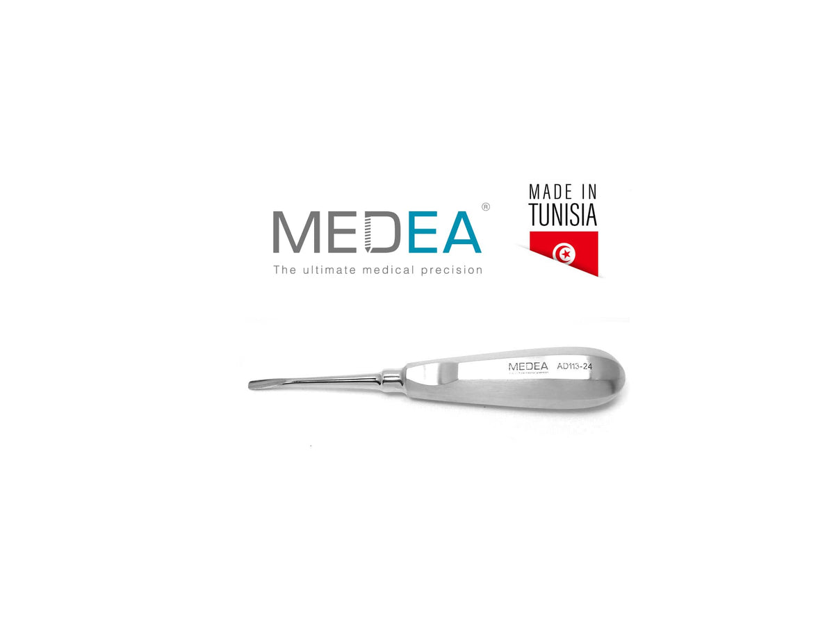 ELEVATEUR DE RACINE INCURVE CRANTE 4MM (AD113-24) - MEDEA - MEDEA