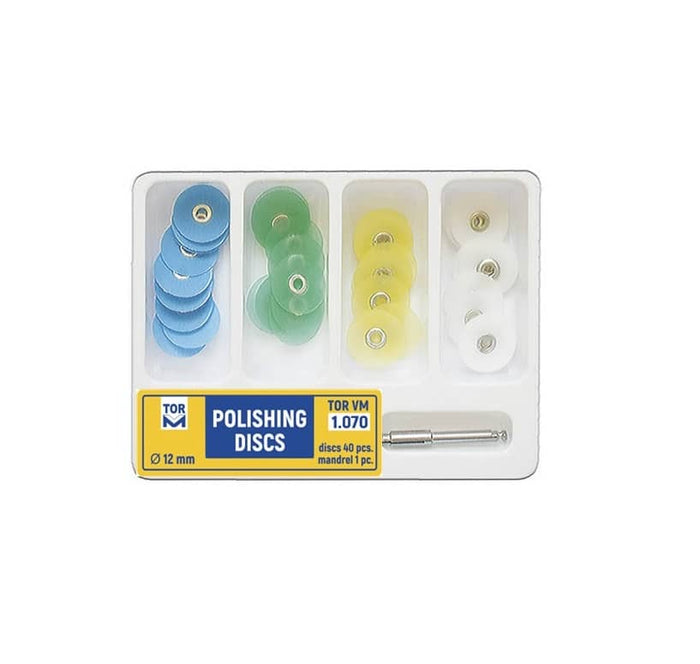 DISQUES DE POLISSAGE COMPOSITE DIAMETRE 12mm - TORVM
