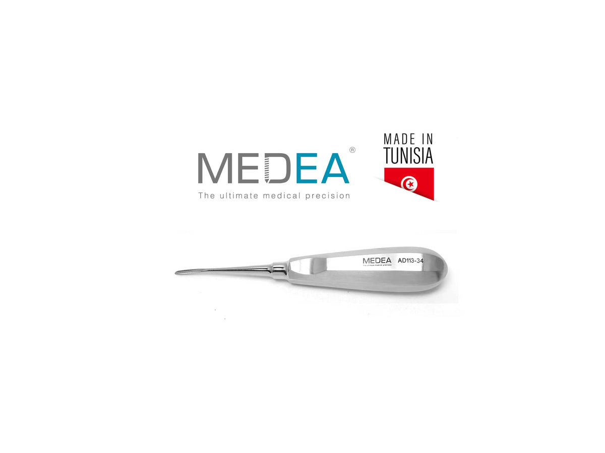 ELEVATEUR DE RACINE INCURVE CRANTE 2MM (AD113-34) - MEDEA - MEDEA
