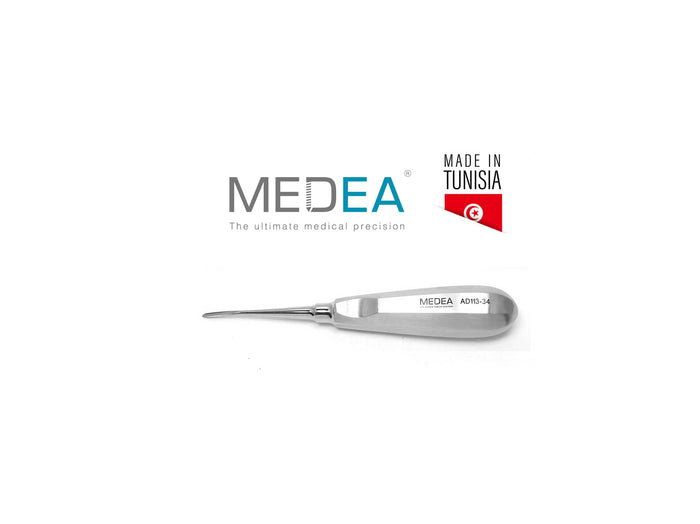ELEVATEUR DE RACINE INCURVE CRANTE 2MM (AD113-34) - MEDEA