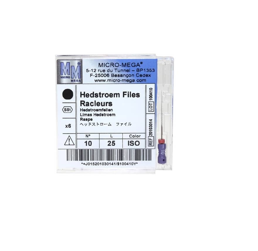 BROCHES H FILES ASSORTIMENT N°35/60 L25MM (PLAQUE DE 6) - MICRO MEGA
