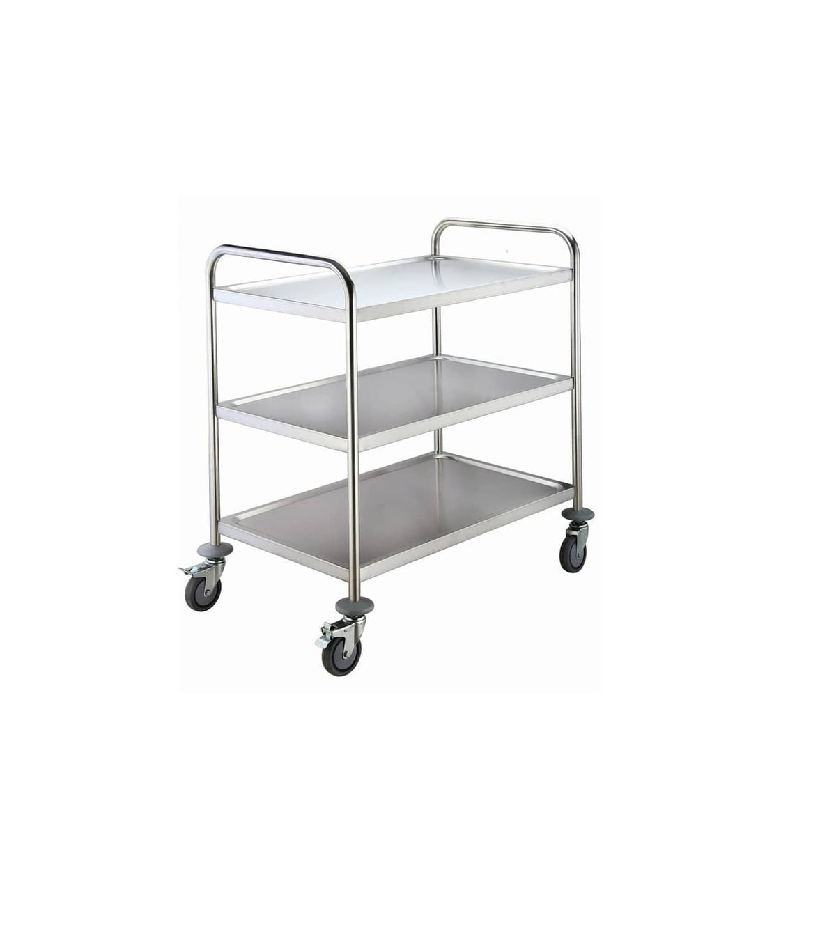 CHARIOT DE SOIN EN INOX A 3 ETAGES 50x70CM