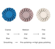 KIT DE POLISSAGE RESINE CERAMIQUE ZIRCONE (6PCS)