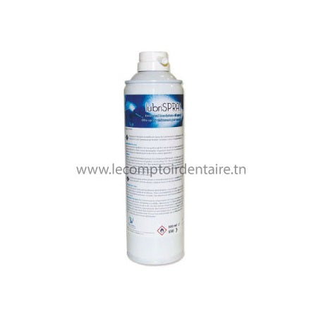 LUBRIFIANT LUBRISPRAY 500ML - DENTAL WORLD