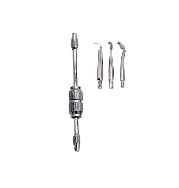 ARRACHE COURONNE AVEC 3 ATTACHEMENT - EASY