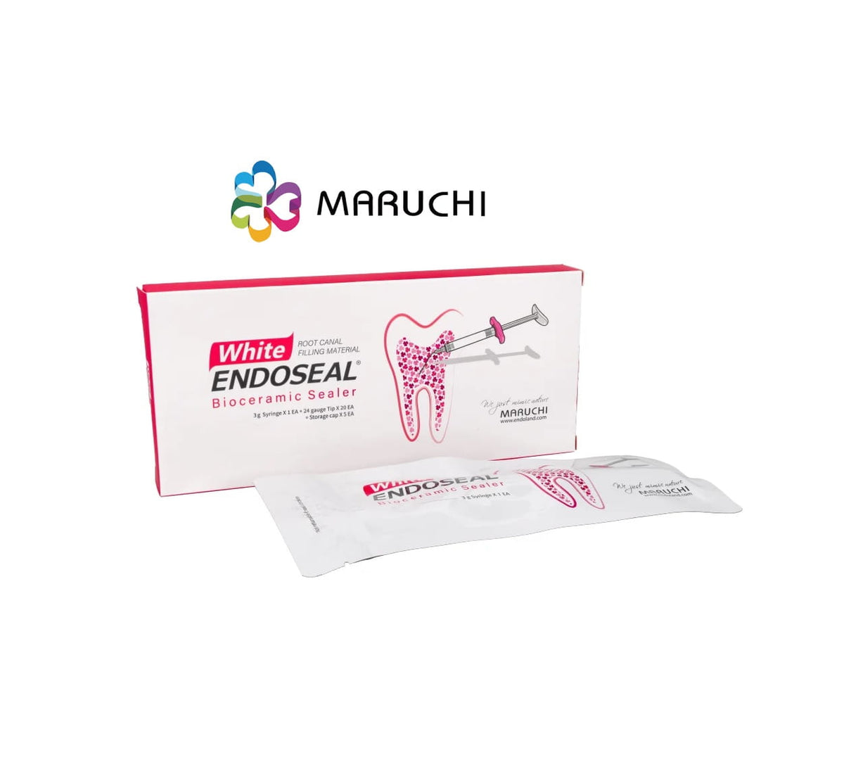 BIOCERAMIQUE POUR SCELLEMENT CANALAIRE DEFINITIF WHITE ENDOSEAL 3G - MARUCHI - MARUCHI