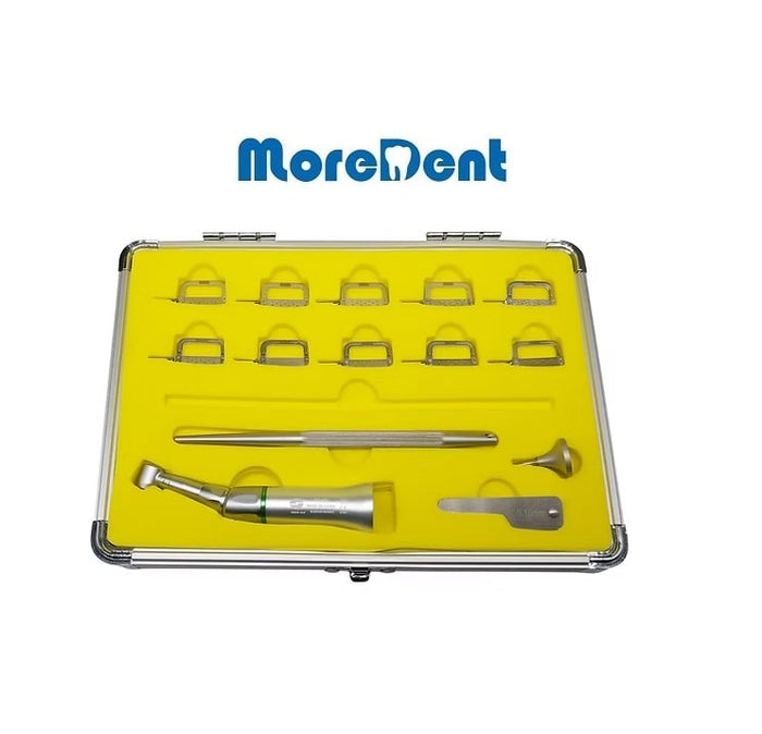 KIT CONTRA ANGLE ORTHODONTIQUE 4:1 + STRIPS - MORE DENT