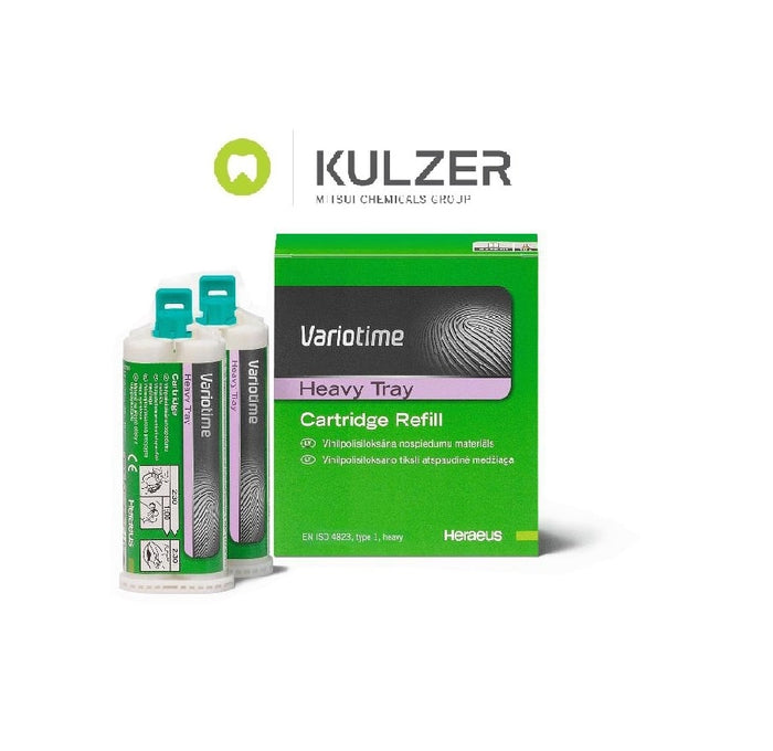 SILICONE PAR ADDITION VARIOTIME HEAVY TRAY 2X50ML - KULZER