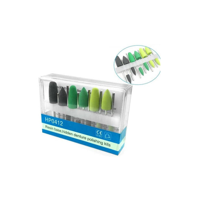 KIT DE POLISSAGE DE PROTHESE DENTAIRE HP0412