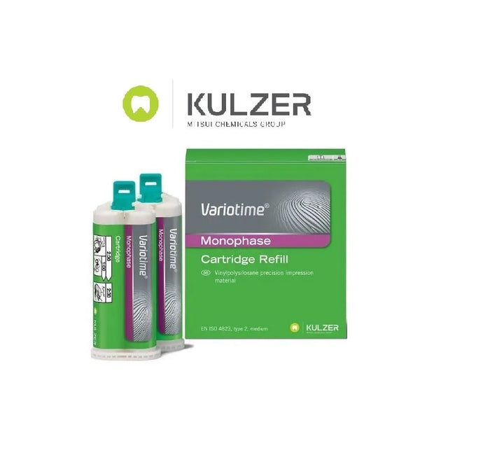 SILICONE PAR ADDITION VARIOTIME MONOPHASE 2X50ML - KULZER