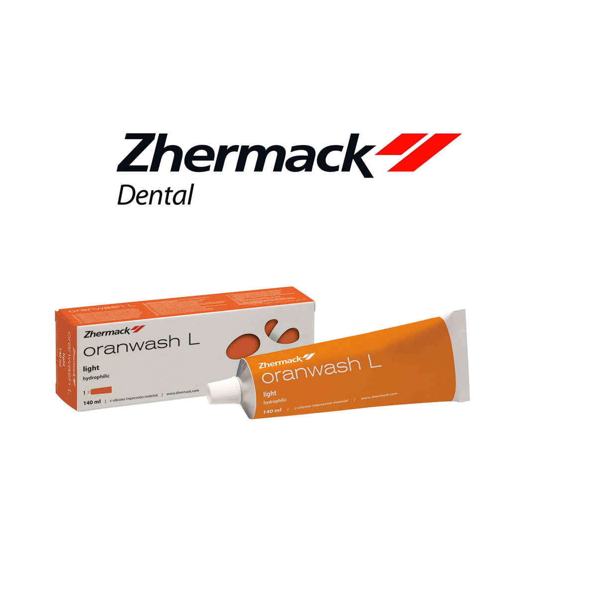SILICONE PAR CONDENSATION LIGHT ORANWASH L 140ML - ZHERMACK - ZHERMACK