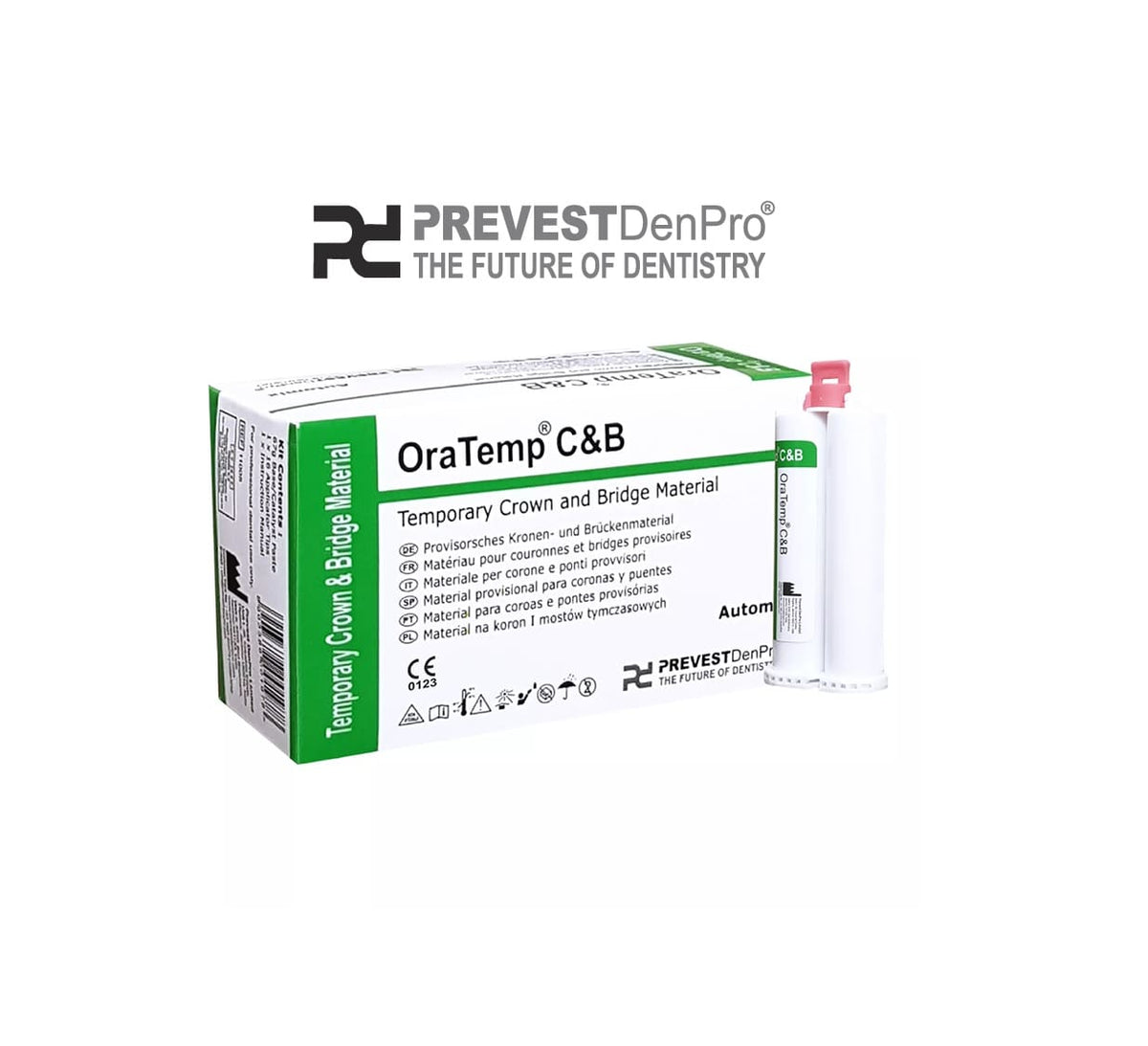 RESINE PROVISOIRE ORATEMP C&B (TEINTE A2) - PREVEST DENPRO - PREVEST DENPRO