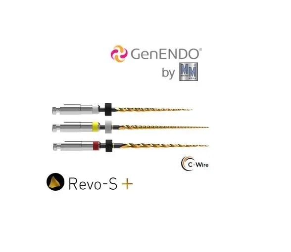 ASSORTIMENT DE LIME MECANISEE REVO-S+ (3 LIMES: 1xSC1 / 1xSC2 / 1xSU) - GENENDO
