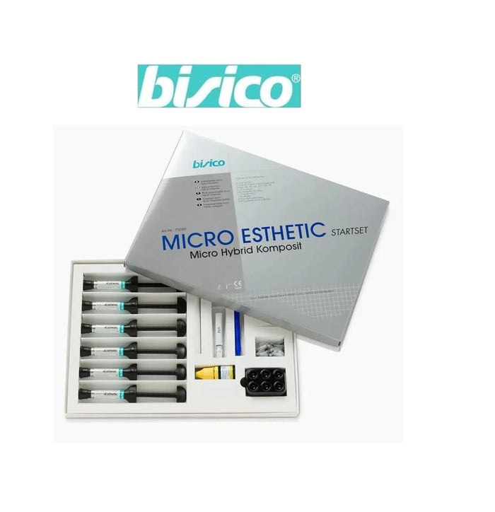 COFFRET RESINE COMPOSITE 6 SERINGUES MICRO ESTHETIC - BISICO