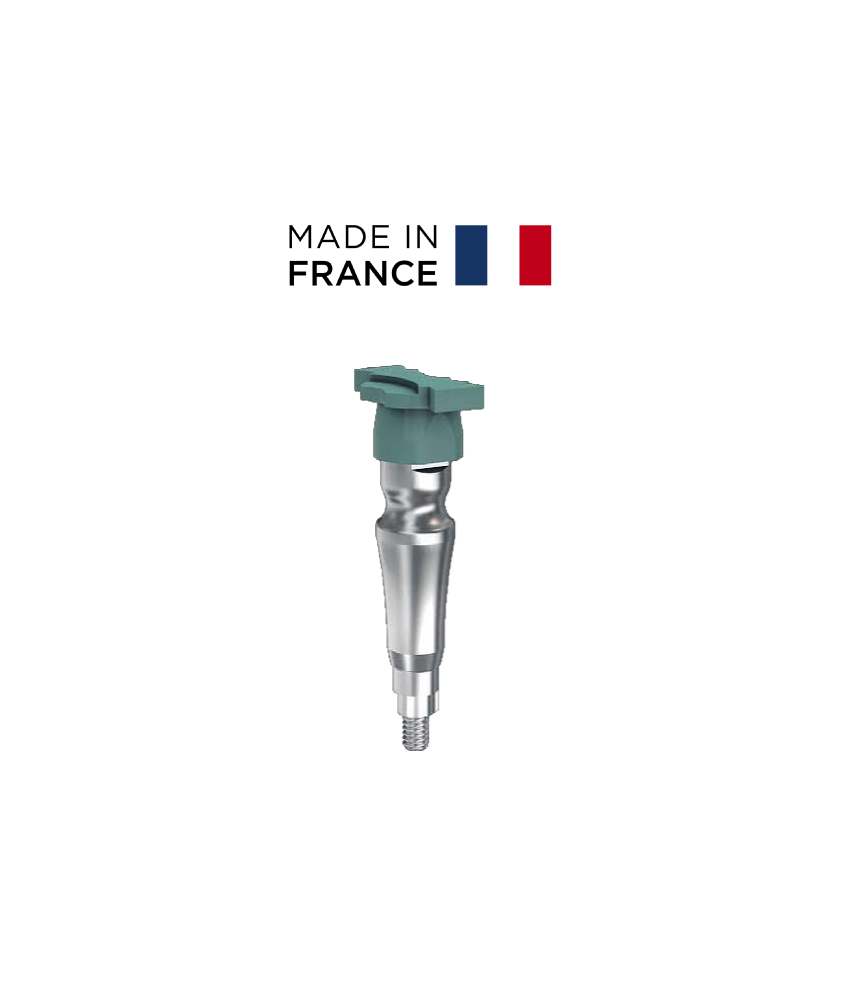 TRANSFERT POP-UP AVEC VIS ET PLASTIQUE CAP - IMPLANT
