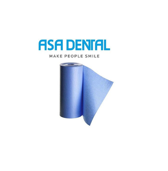 CHAMPS PATIENT ROULEAU COULEUR BLEU (80 PCS) - ASA DENTAL