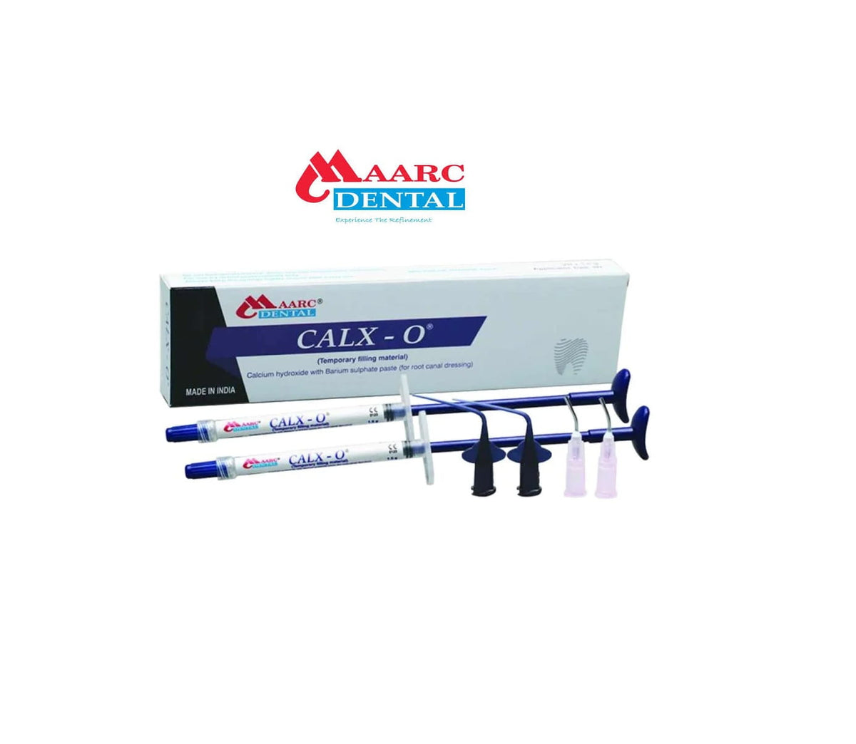 HYDROXYDE DE CALCIUM AVEC SULFATE DE BARYUM CALX-O (2 x1,5G) - META BIOMED - AARC DENTAL