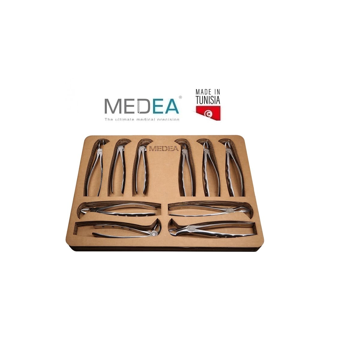 COFFRET DAVIERS ADULTE 10 PIECES (KD080) - MEDEA - MEDEA