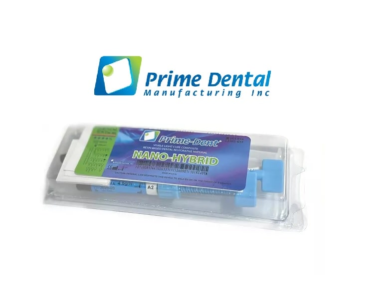 COFFRET RESINE COMPOSITE 2 SERINGUES - PRIME DENTAL - PRIME DENTAL