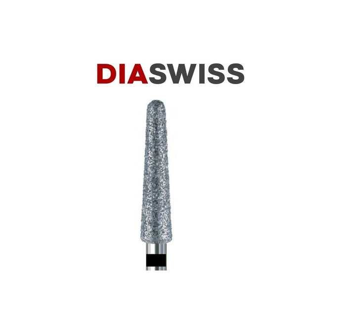 FRAISE DIAMANTEE FORME CONGE N°16 BAGUE NOIR - DIASWISS