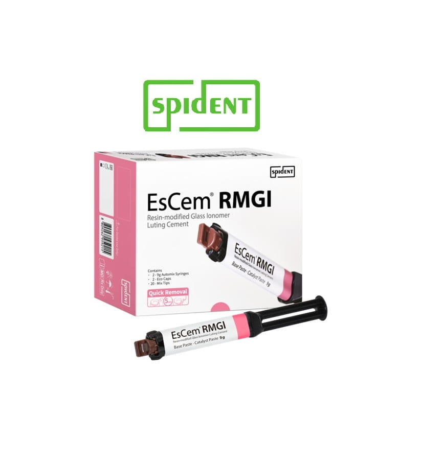 CIMENT RESINE AUTO-ADHESIF ESCEM RMGI - SPIDENT - SPIDENT