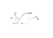 INSERT E4 POUR ENDODONTIE COMPATIBLE EMS - WOODPECKER