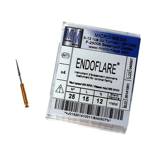 ENDOFLARE PLAQUETTE DE 4 INSTRUMENTS