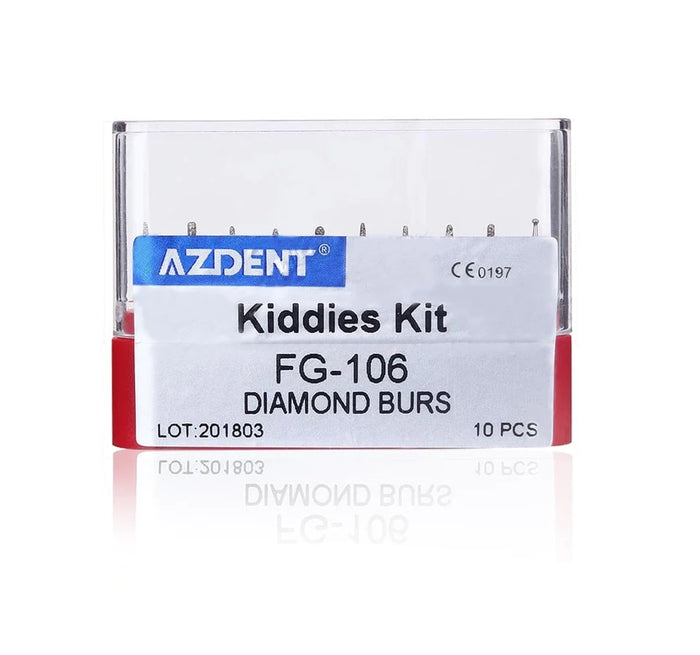 KIT DE 10 FRAISES DIAMANTEE FG-106 POUR PEDO