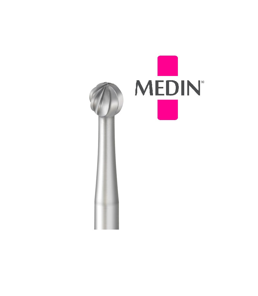 FRAISE CARBURE FORME BOULE N°12 - MEDIN