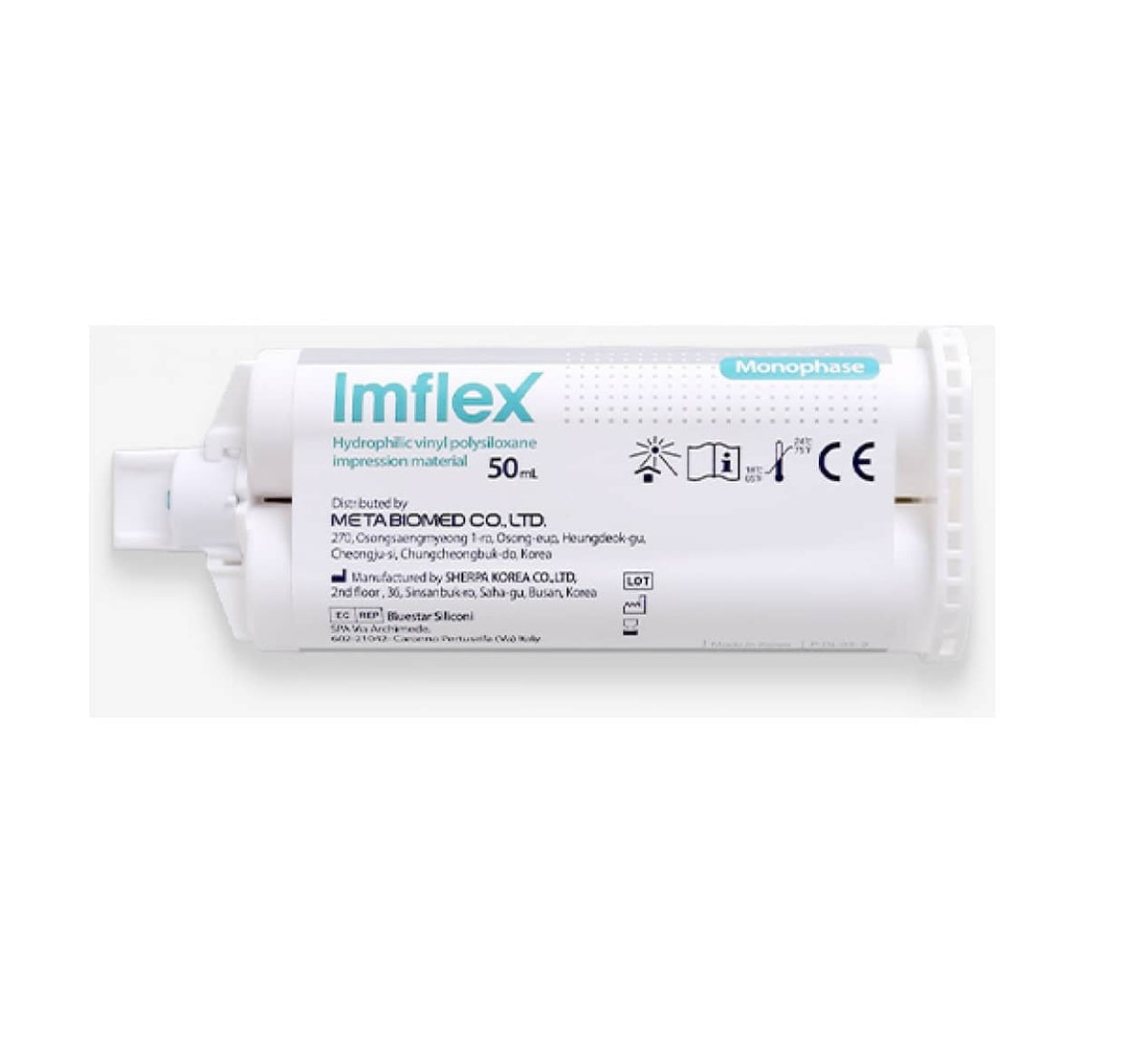 SILICONE PAR ADDITION MONOPHASE IMFLEX - META BIOMED - META BIOMED