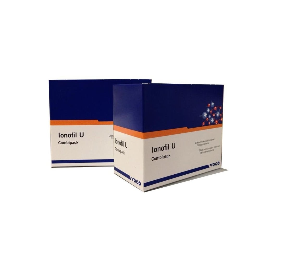 CIMENT VERRE IONOMERE (CVI) (POUDRE / LIQUIDE) IONOFIL U - VOCO - VOCO