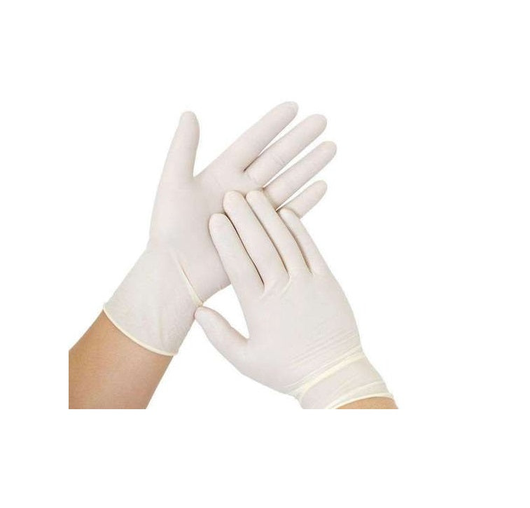 PAQUET GANTS LATEX LEGEREMENT POUDRE TAILLE M
