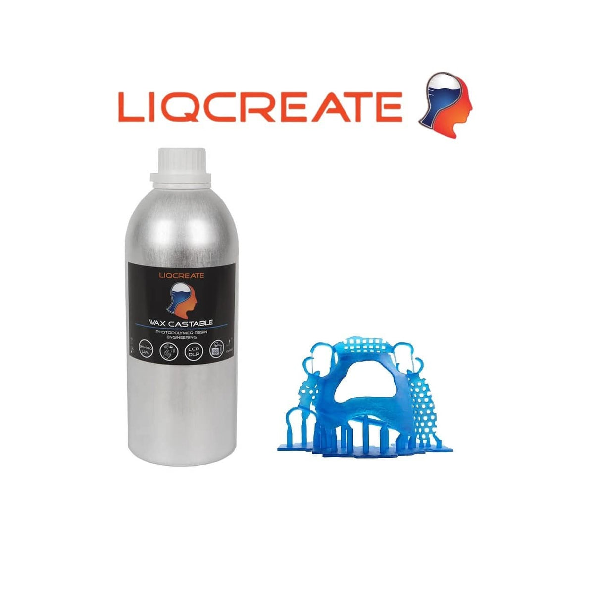 RESINE 3D CASTABLE - LIQCREATE - LIQCREATE