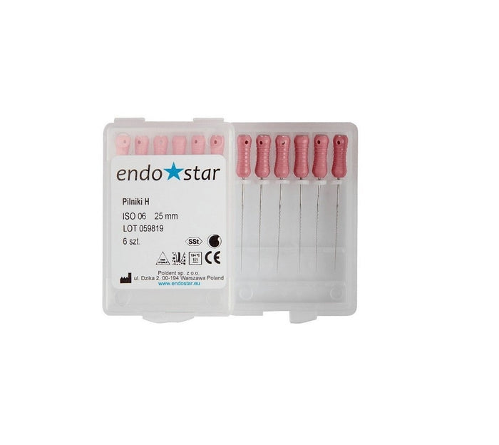 LIMES K N°06 L 25MM (PLAQUE DE 6) - ENDOSTAR