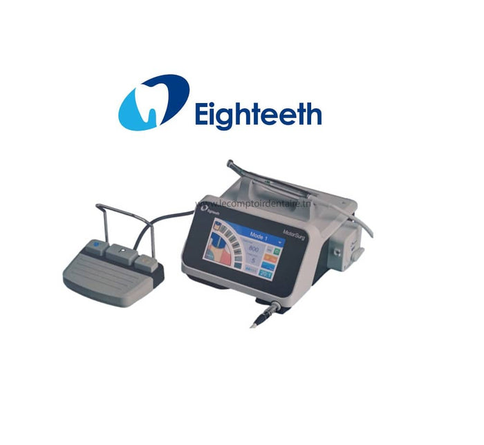 MOTEUR IMPLANTOLOGIE AVEC LUMIERE LED MOTORSURG - EIGHTEETH