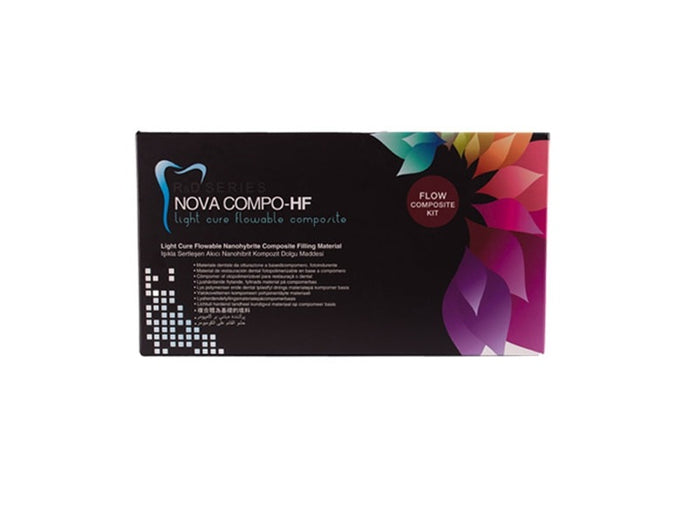 COFFRET RESINE FLUIDE 4 SERINGUES NOVA COMPO HF - IMICRYL