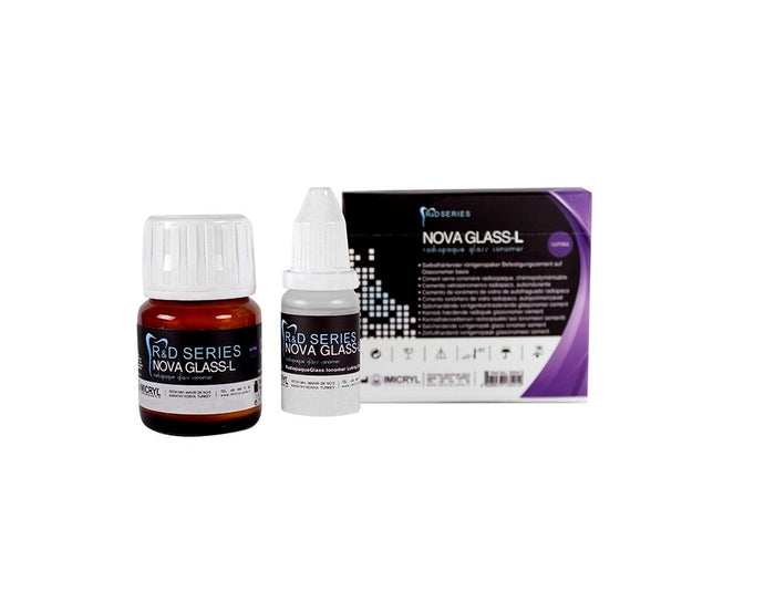 CIMENT DE SCELLEMENT DEFINITIF A BASE IONOMERE NOVA GLASS L - IMICRYL