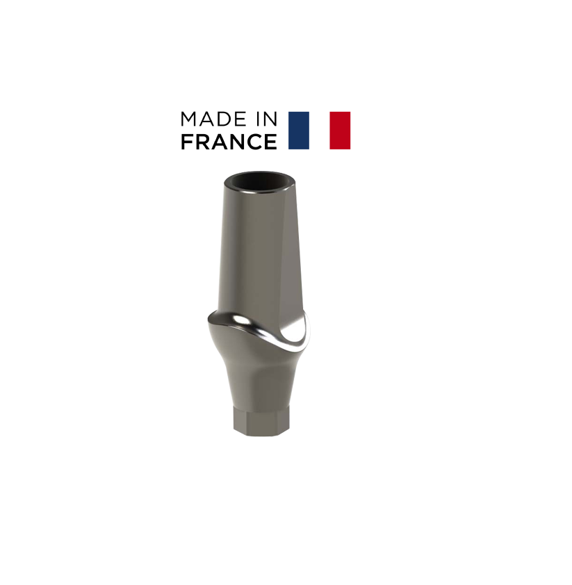PILIER DROIT FESONNEE INDEXE Diam= 4mm / Hauteur= 4mm - IMPLANT