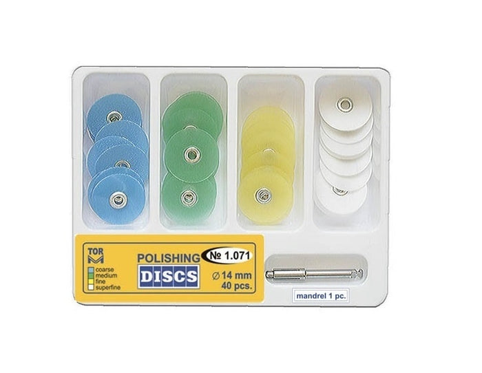 DISQUES DE POLISSAGE COMPOSITE DIAMETRE 14mm - TORVM