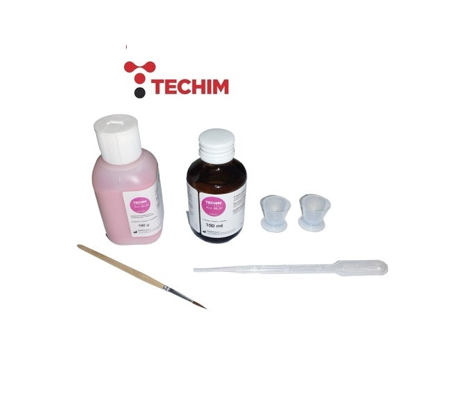 RESINE CALCINABLE POUDRE LIQUIDE (100G/100ML) - TECHIM