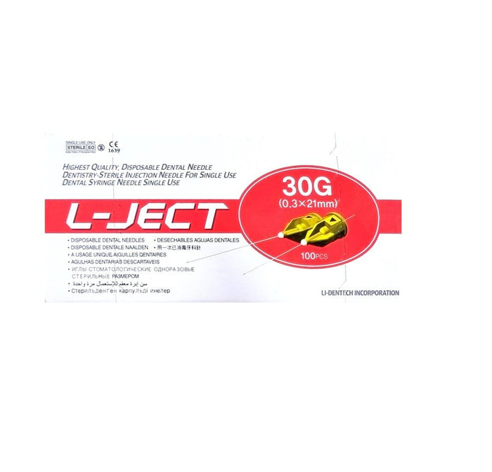 AIGUILLE D'ANESTHESIE 0.3x21MM - L-JECT