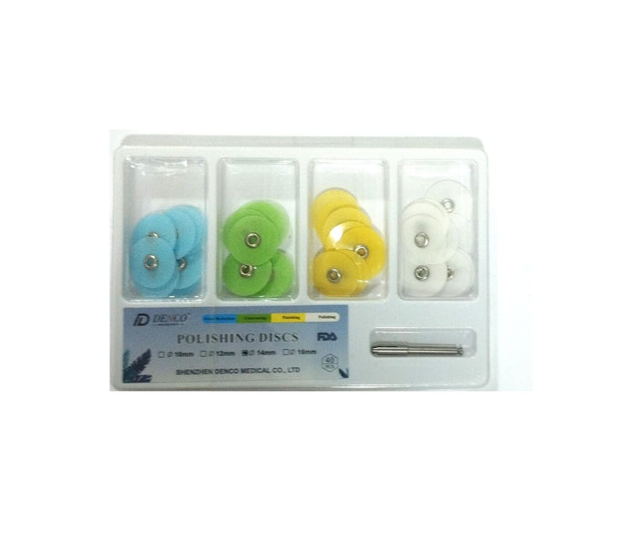 DISQUES DE POLISSAGE COMPOSITE DIAMETRE 12mm - DENCO