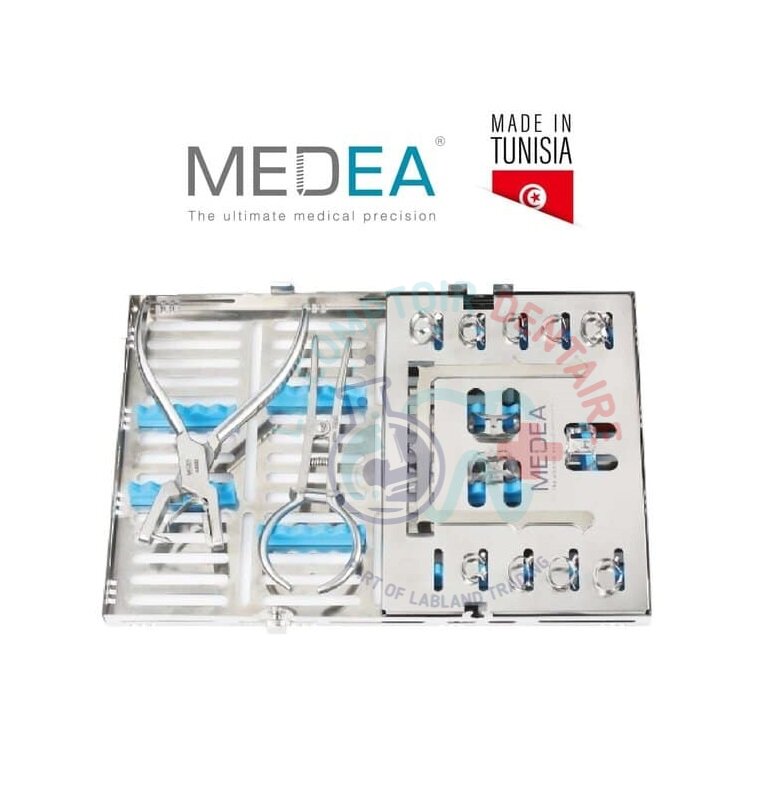 KIT DE DIGUE AVEC CASSETTE ET SUPPORT DE CLAMPS (KD280) - MEDEA - MEDEA