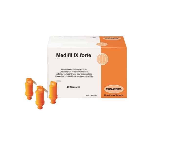 CIMENT VERRE IONOMERE (CVI) EN CAPSULES MEDIFIL IX FORTE (50 CAPSULES) - PROMEDICA