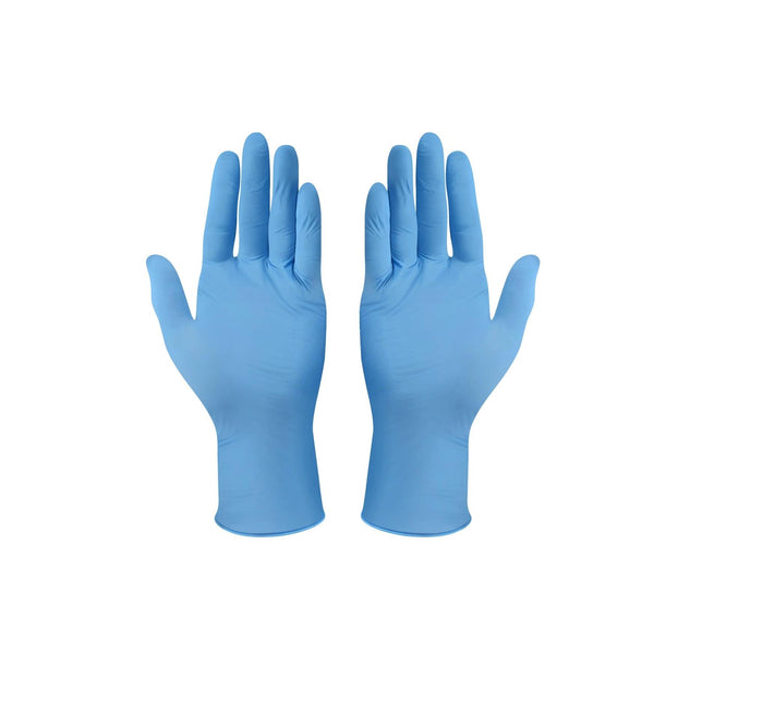 PAQUET GANTS NITRILE BLEU TAILLE S