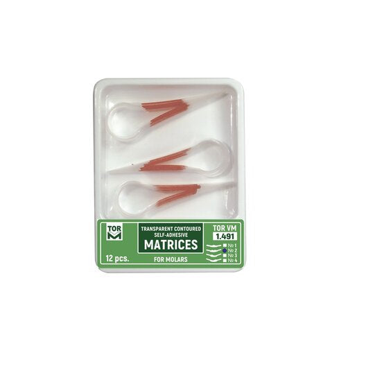 BANDES MATRICIELLES MOLAIRE AUTO-ADHESIF 1.491 - TOR VM
