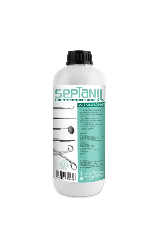 DESINFECTANT INSTRUMENTS CONCENTREE 1LITRE - SEPTANIL