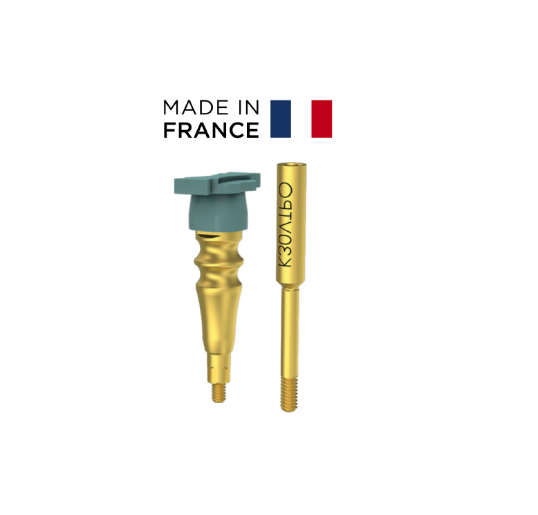 TRANSFERT POP-UP (Diam. 3mm) AVEC VIS ET PLASTIQUE CAP - IMPLANT